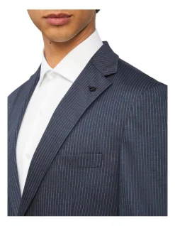 Calvin Klein Stripe Knit Blazer In Navy 3 Calvin Klein Stripe Knit Blazer In Navy -Calvin Klein Sales 928885600 4 720x928