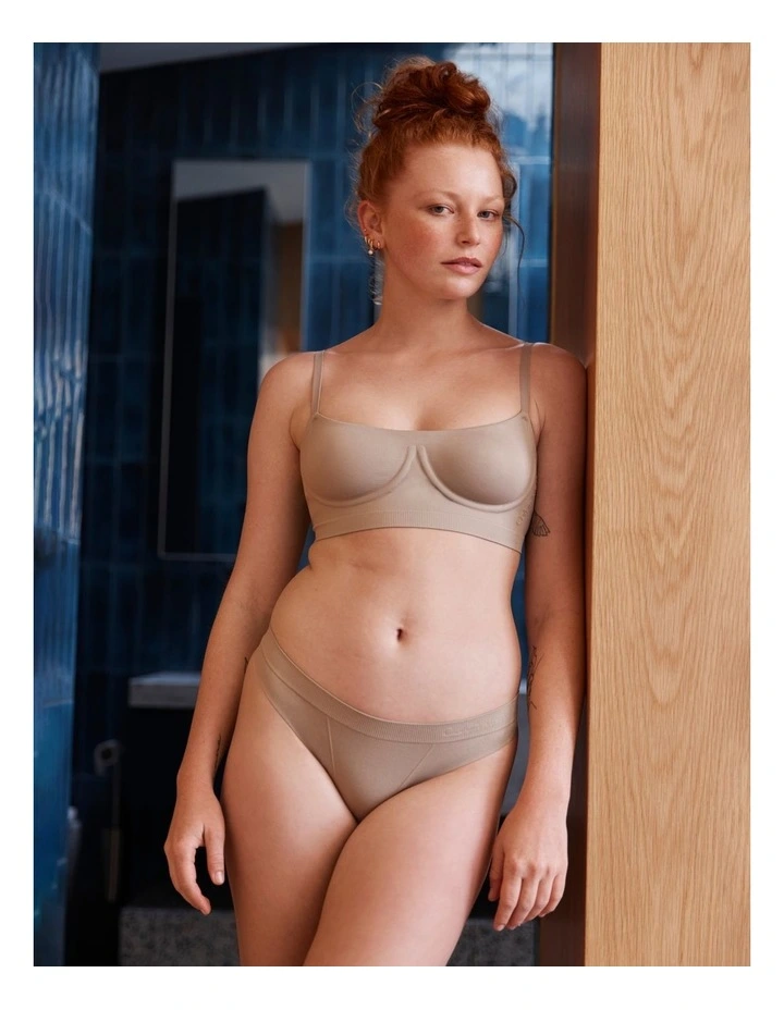 Bonded Flex Unlined Balconette In Beige Calvin Klein Bonded Flex Unlined Balconette In Beige -Calvin Klein Sales