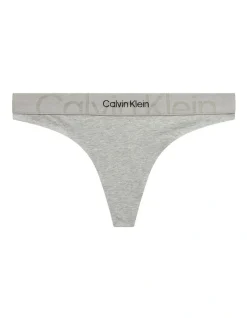 Calvin Klein Embossed Icon Cotton Thong Brief In Grey 3 Calvin Klein Embossed Icon Cotton Thong Brief In Grey -Calvin Klein Sales 929464660 945793900 4 1 720x928