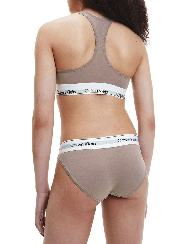 Modern Cotton Naturals Unlined Bralette In Rich Taupe Calvin Klein Modern Cotton Naturals Unlined Bralette In Rich Taupe -Calvin Klein Sales
