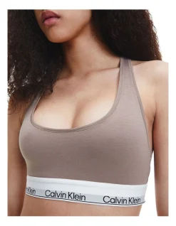 Calvin Klein Modern Cotton Naturals Unlined Bralette In Rich Taupe 2 Calvin Klein Modern Cotton Naturals Unlined Bralette In Rich Taupe -Calvin Klein Sales 929465020 929477350 3 720x928