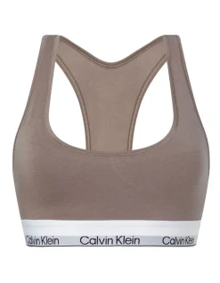 Calvin Klein Modern Cotton Naturals Unlined Bralette In Rich Taupe 3 Calvin Klein Modern Cotton Naturals Unlined Bralette In Rich Taupe -Calvin Klein Sales 929465020 929477350 4 720x928