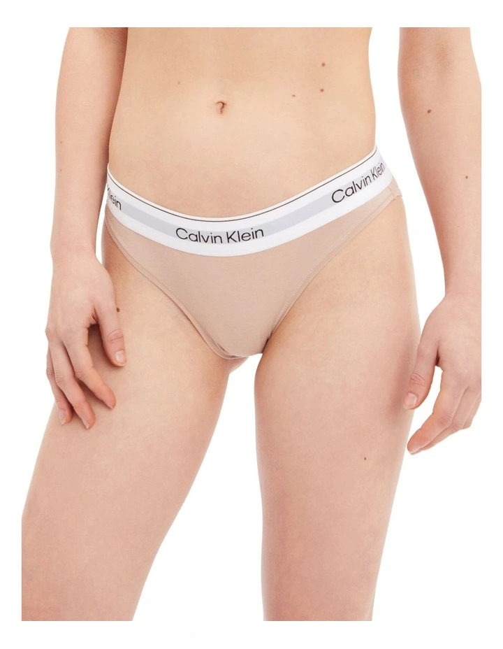 Modern Cotton Naturals Bikini Brieif In Beige Calvin Klein Modern Cotton Naturals Bikini Brieif In Beige -Calvin Klein Sales