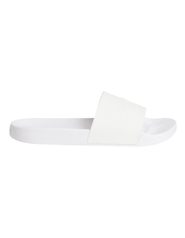 Textured Logo Sliders In White Calvin Klein Textured Logo Sliders In White -Calvin Klein Sales