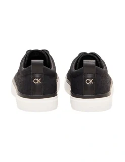 Calvin Klein Recycled Vulcanized Sneakers In Black -Calvin Klein Sales 934330510 4 720x928