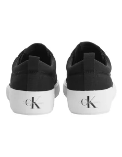 Calvin Klein Recycled Canvas Trainers In Black -Calvin Klein Sales 934331230 3 720x928