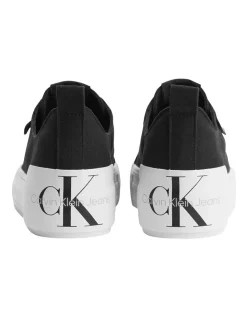 Calvin Klein Recycled Canvas Platform Trainers In Black 2 Calvin Klein Recycled Canvas Platform Trainers In Black -Calvin Klein Sales 934331770 3 720x928