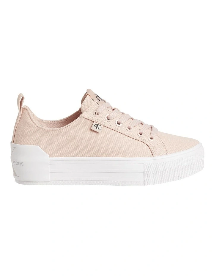 Recycled Canvas Platform Sneakers In Pink Blush Calvin Klein Recycled Canvas Platform Sneakers In Pink Blush -Calvin Klein Sales