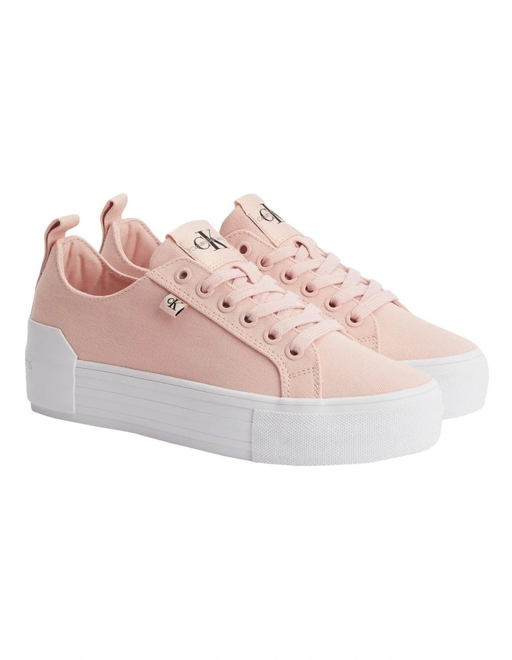 Recycled Canvas Platform Sneakers In Pink Blush Calvin Klein Recycled Canvas Platform Sneakers In Pink Blush -Calvin Klein Sales