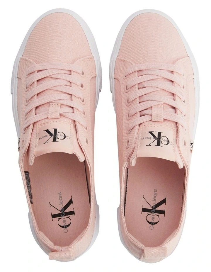 Recycled Canvas Platform Sneakers In Pink Blush Calvin Klein Recycled Canvas Platform Sneakers In Pink Blush -Calvin Klein Sales
