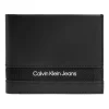 Calvin Klein Urban Explorer Leather Wallet In Black