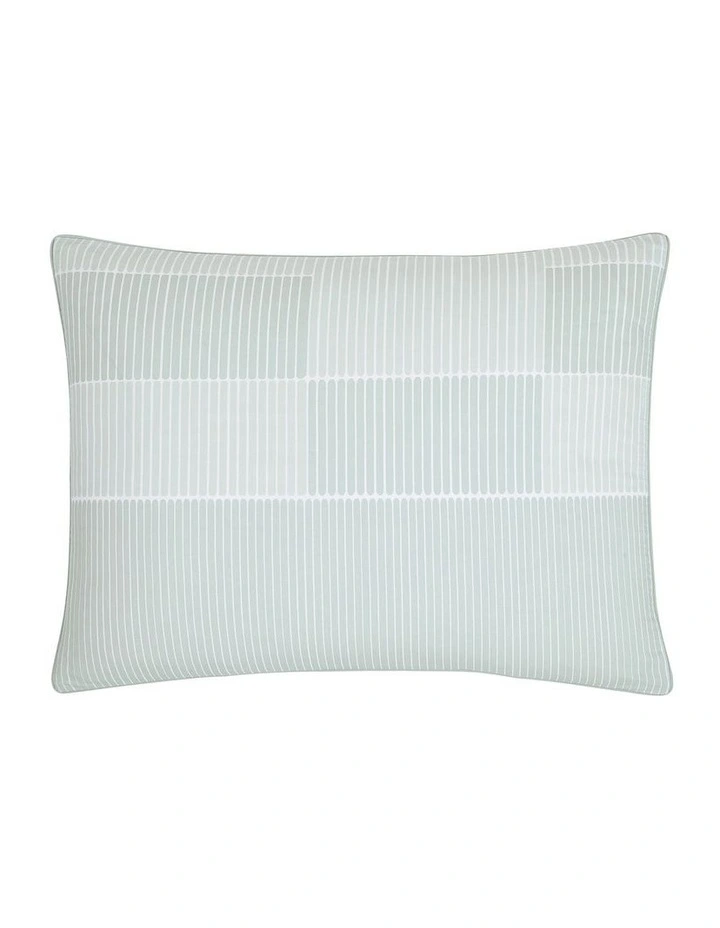 Monochrome Essentials Quilt Cover Set in Mint Grey Calvin Klein Monochrome Essentials Quilt Cover Set In Mint Grey -Calvin Klein Sales