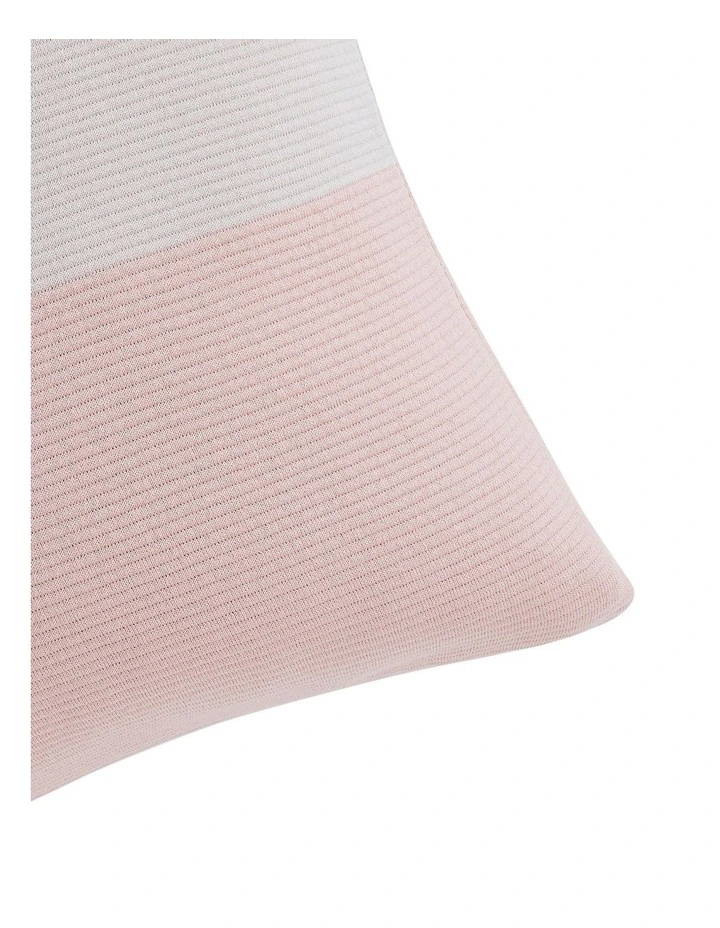 Colourblock Rib Logo Cushion in Pale Pink/White Calvin Klein Colourblock Rib Logo Cushion In Pale Pink/White -Calvin Klein Sales