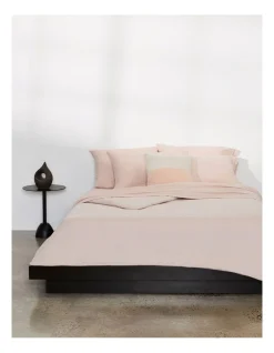 Calvin Klein Colourblock Rib Logo Cushion In Pale Pink/White 3 Calvin Klein Colourblock Rib Logo Cushion In Pale Pink/White -Calvin Klein Sales 936566650 936566020 4 1 720x928