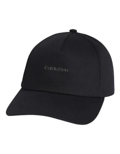 Calvin Klein Ck Must Logo Cap In Black