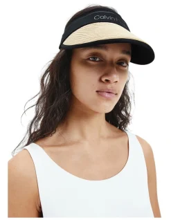 Calvin Klein Calvin Resort Visor In Sand Beige -Calvin Klein Sales 936699130 3 720x928