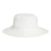 Calvin Klein Canvas Monogram Bucket Hat In White