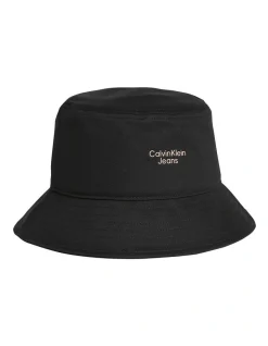 Calvin Klein Dynamic Bucket Hat In Black