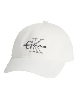 Calvin Klein Two Tone Cap In White