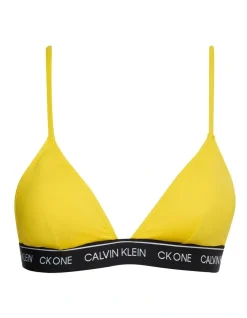 Calvin Klein Triangle Swim Top In Bold Yellow -Calvin Klein Sales 941977450 4 720x928