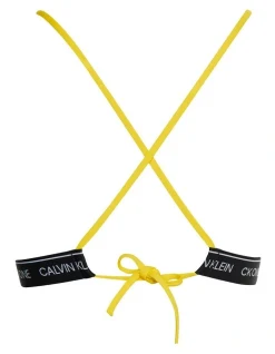 Calvin Klein Triangle Swim Top In Bold Yellow -Calvin Klein Sales 941977450 5 720x928