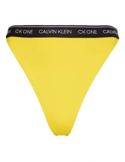 Calvin Klein High Waist Cheeky Bikini Brief In Bold Yellow 3 Calvin Klein High Waist Cheeky Bikini Brief In Bold Yellow -Calvin Klein Sales 941977540 4 720x928