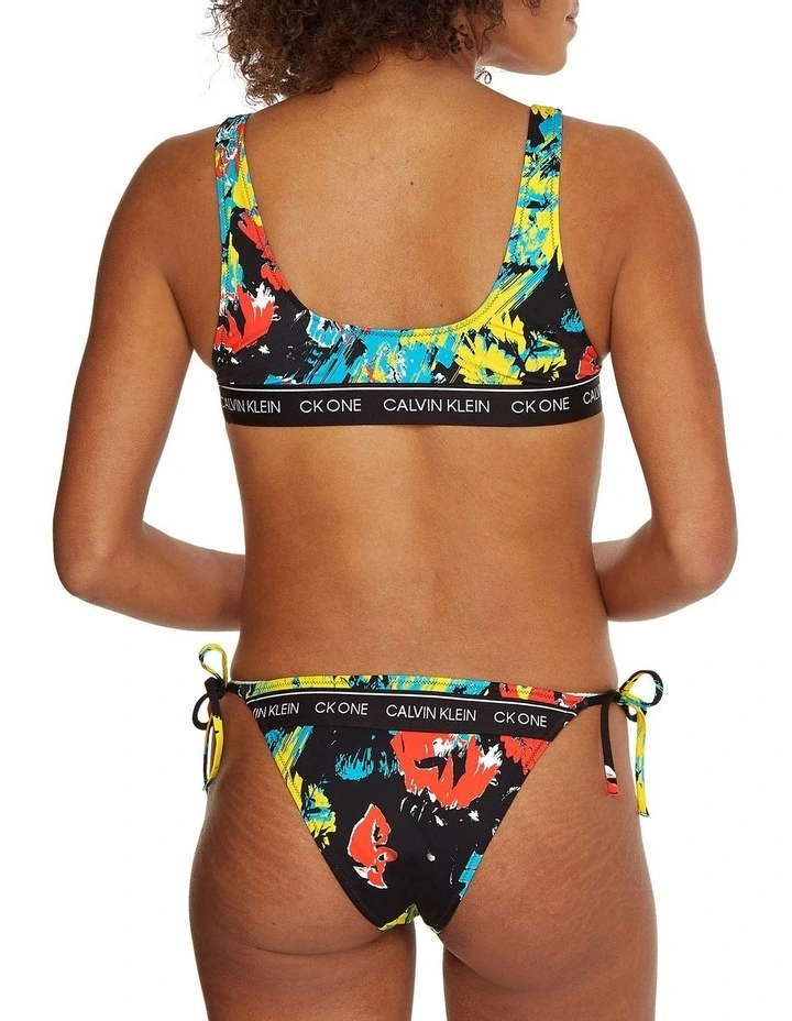 Swim Printed Bralette In Multi Calvin Klein Swim Printed Bralette In Multi -Calvin Klein Sales
