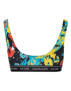 Calvin Klein Swim Printed Bralette In Multi 3 Calvin Klein Swim Printed Bralette In Multi -Calvin Klein Sales 941977630 4 720x928