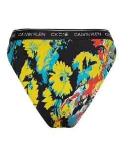Calvin Klein High Waist Cheeky Printed Bikini Brief In Multi -Calvin Klein Sales 941977720 5 720x928