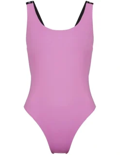 Calvin Klein Scoop One Piece Swimsuit In Purple -Calvin Klein Sales 941978440 4 720x928