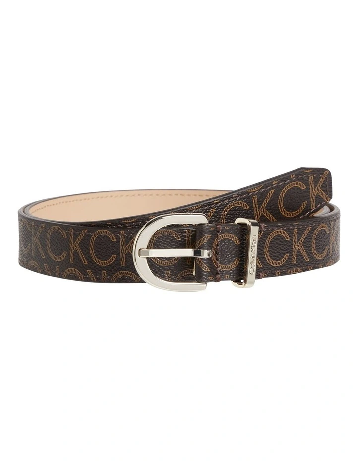 Ck Must Recycled Belt In Brown Calvin Klein Ck Must Recycled Belt In Brown -Calvin Klein Sales