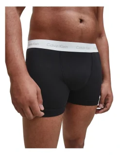 Calvin Klein Cotton Stretch Boxer Brief 3 Pack In Black 3 Calvin Klein Cotton Stretch Boxer Brief 3 Pack In Black -Calvin Klein Sales 942248350 4 720x928