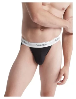Calvin Klein 3 Pack Modern Cotton Stretch Sport Briefs In Black -Calvin Klein Sales 942248800 4 720x928