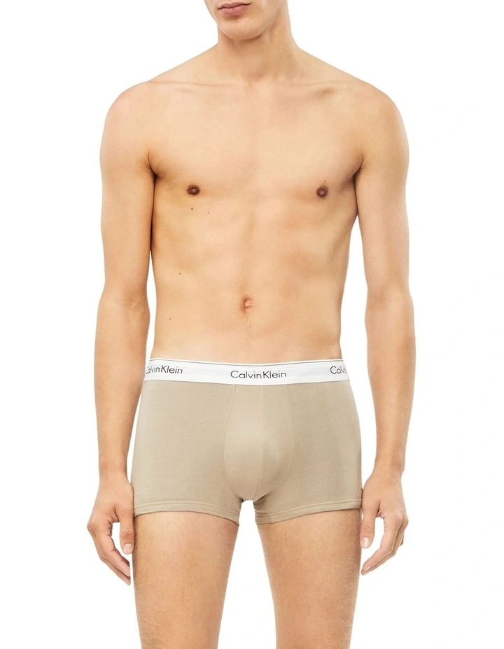 Modern Cotton Stretch Low Rise Trunks 3 Pack in Multi Calvin Klein Modern Cotton Stretch Low Rise Trunks 3 Pack In Multi -Calvin Klein Sales