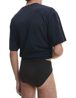 Calvin Klein Pure Cotton Stretch Bikini Briefs 3 Pack In Black -Calvin Klein Sales 942248980 3 720x928