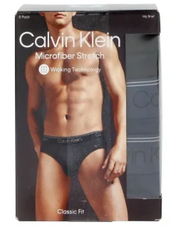 Calvin Klein 5 Pack Micro Stretch Briefs In Multi