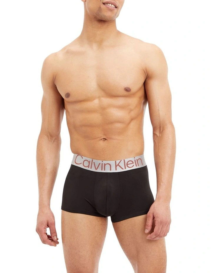 Reconsidered Steel Micro Low Rise Trunks 3 Pack In Black Calvin Klein Reconsidered Steel Micro Low Rise Trunks 3 Pack In Black -Calvin Klein Sales