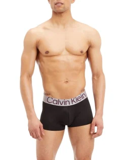 Calvin Klein Reconsidered Steel Micro Low Rise Trunks 3 Pack In Black 2 Calvin Klein Reconsidered Steel Micro Low Rise Trunks 3 Pack In Black -Calvin Klein Sales 942250240 3 720x928