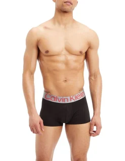 Calvin Klein Reconsidered Steel Micro Low Rise Trunks 3 Pack In Black 3 Calvin Klein Reconsidered Steel Micro Low Rise Trunks 3 Pack In Black -Calvin Klein Sales 942250240 4 720x928