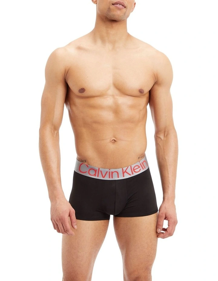 Reconsidered Steel Micro Low Rise Trunks 3 Pack In Black Calvin Klein Reconsidered Steel Micro Low Rise Trunks 3 Pack In Black -Calvin Klein Sales
