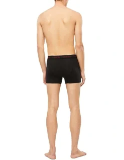 Calvin Klein Cotton Stretch Trunks 3 Pack In Black -Calvin Klein Sales 942250690 3 720x928