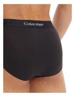 Calvin Klein Embossed Icon Cotton Hip Brief In Black 2 Calvin Klein Embossed Icon Cotton Hip Brief In Black -Calvin Klein Sales 942251050 3 720x928