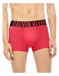 Calvin Klein 3 Pack Intense Power Cotton Trunks In Pink Splendor/Faded -Calvin Klein Sales 942251410 5 720x928
