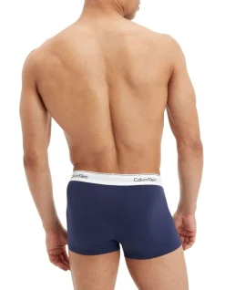 Calvin Klein Modern Cotton Stretch Low Rise Trunks 3 Pack In Multi 4 Calvin Klein Modern Cotton Stretch Low Rise Trunks 3 Pack In Multi -Calvin Klein Sales 945106570 5 720x928