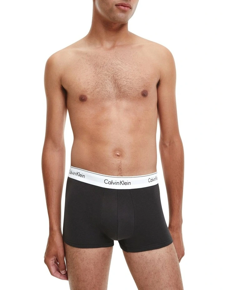 Modern Cotton Stretch Low Rise Trunks 3 Pack In Multi Calvin Klein Modern Cotton Stretch Low Rise Trunks 3 Pack In Multi -Calvin Klein Sales