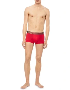 Calvin Klein Icon Micro Trunk In Red