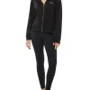 Calvin Klein Modern Cotton Lounge Full Zip Hoodie In Black