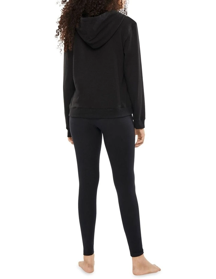 Modern Cotton Lounge Full Zip Hoodie in Black Calvin Klein Modern Cotton Lounge Full Zip Hoodie In Black -Calvin Klein Sales