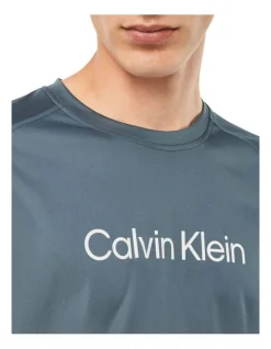 Calvin Klein T-Shirt In Dark Slate 3 Calvin Klein T-Shirt In Dark Slate -Calvin Klein Sales 946435510 4 720x928