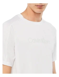 Calvin Klein Gym T-Shirt In White -Calvin Klein Sales 946435690 4 720x928